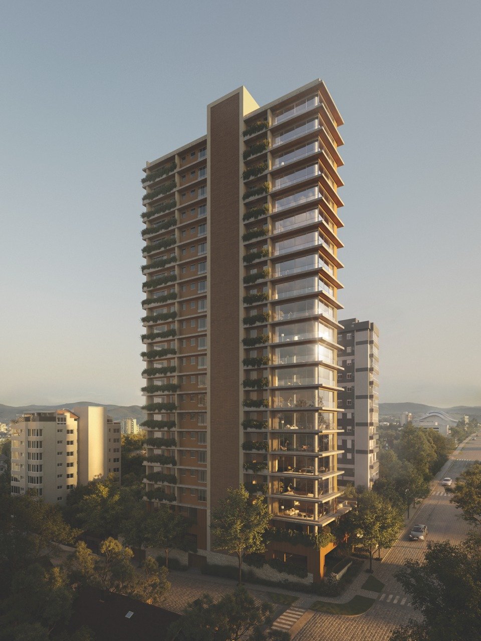 Fachada do Alba